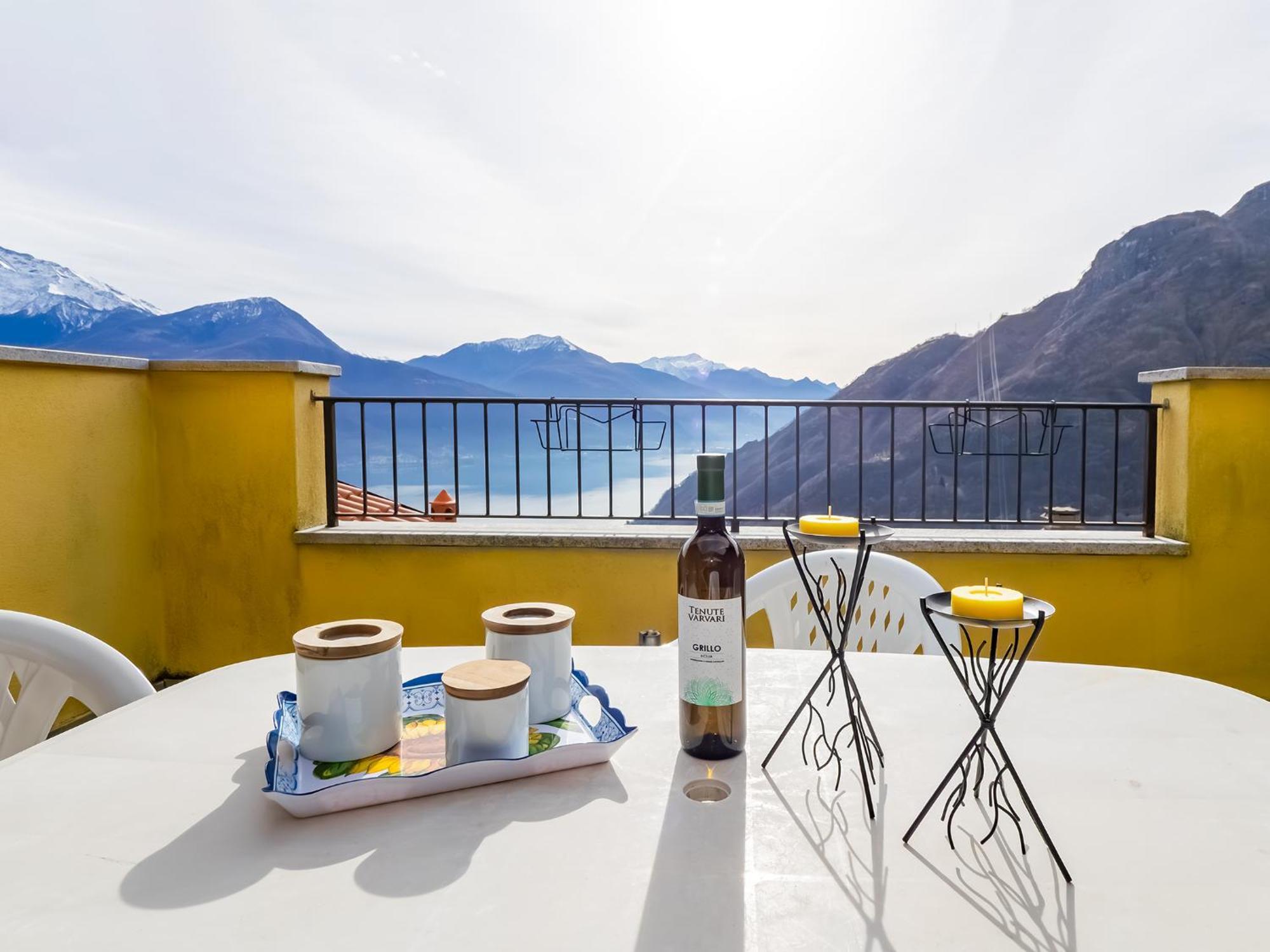 Ferienwohnung Rododendro House Relax Morbio Exterior foto